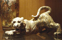 Tigre de cerámica japonés