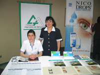 ;;;;Stand Clínica Alemana y Laboratorios Saval, Semana de la Visión