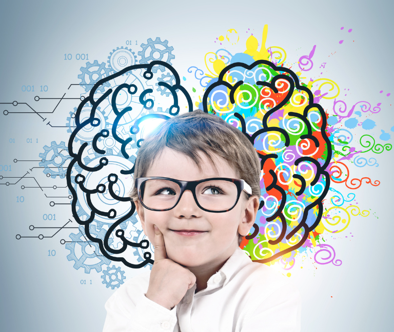El cerebro infantil y sus tres biotipos de TDAH