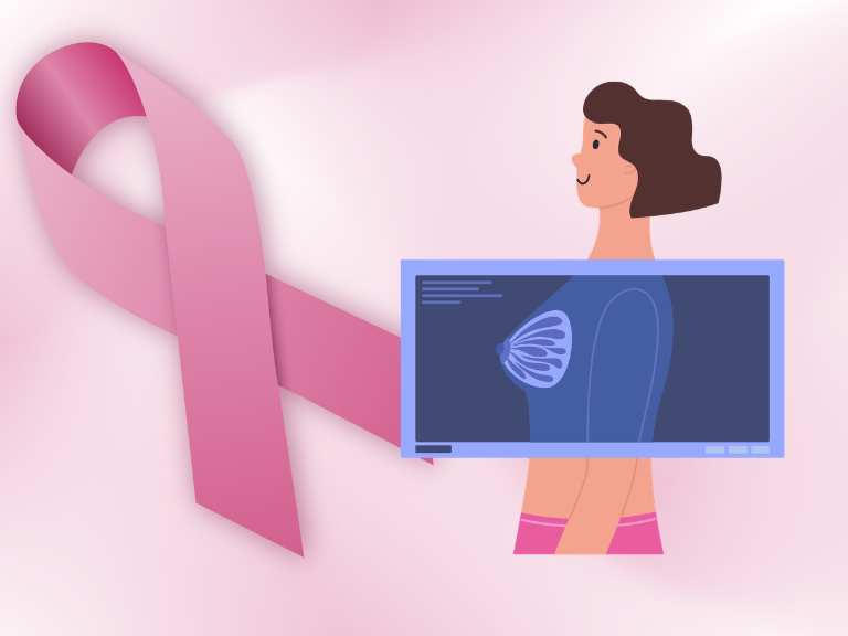 Lazo rosado y mamografía: detección temprana del cáncer de mama