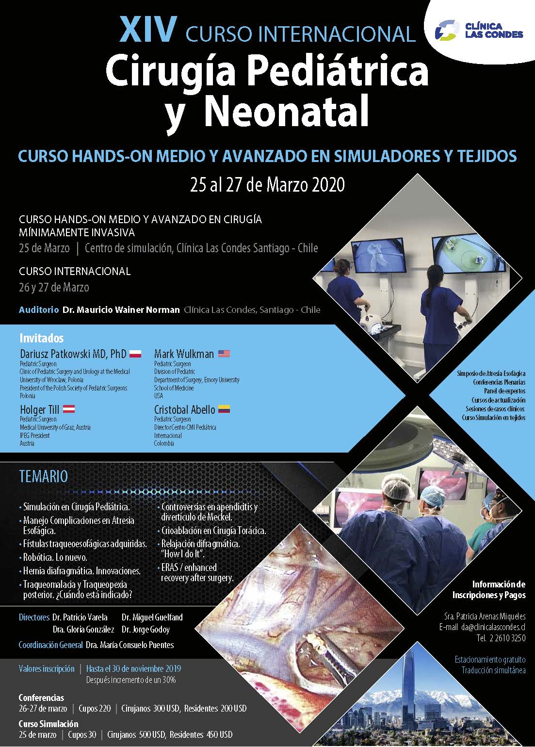 Curso internacional cirugía pediátrica y neonatal