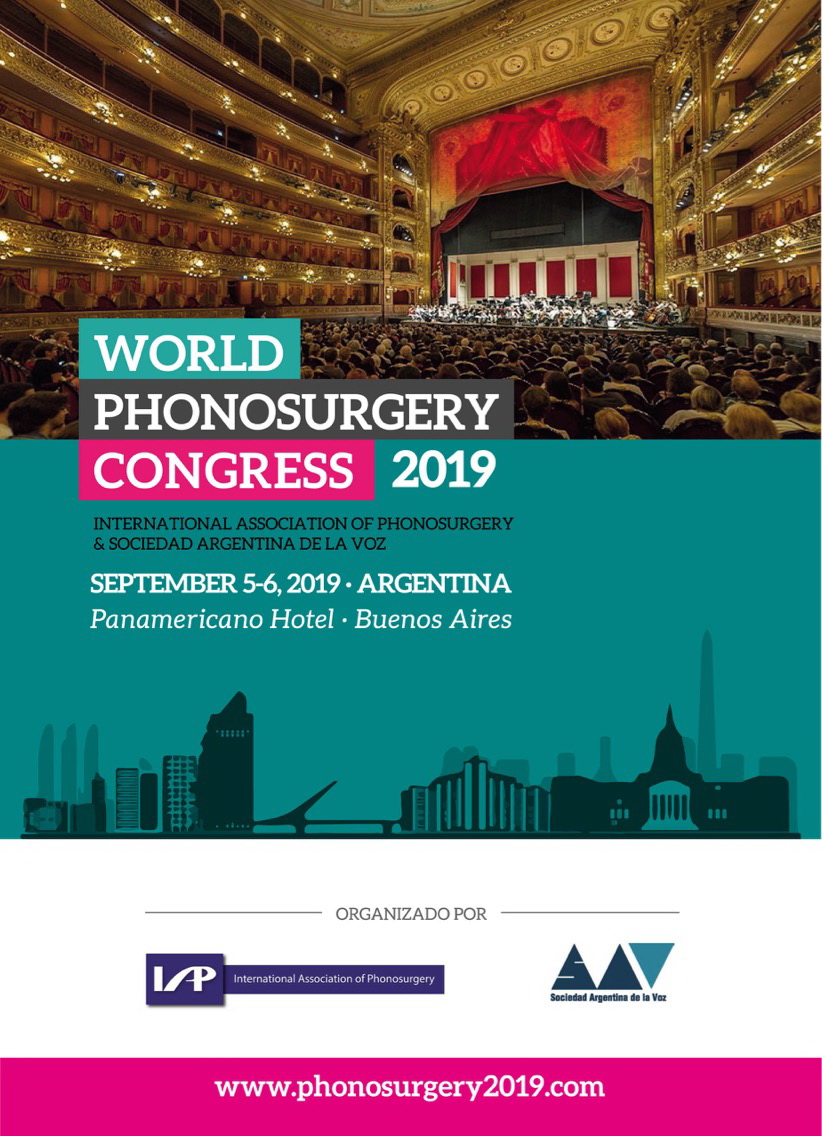 World phonosurgery congress 2019