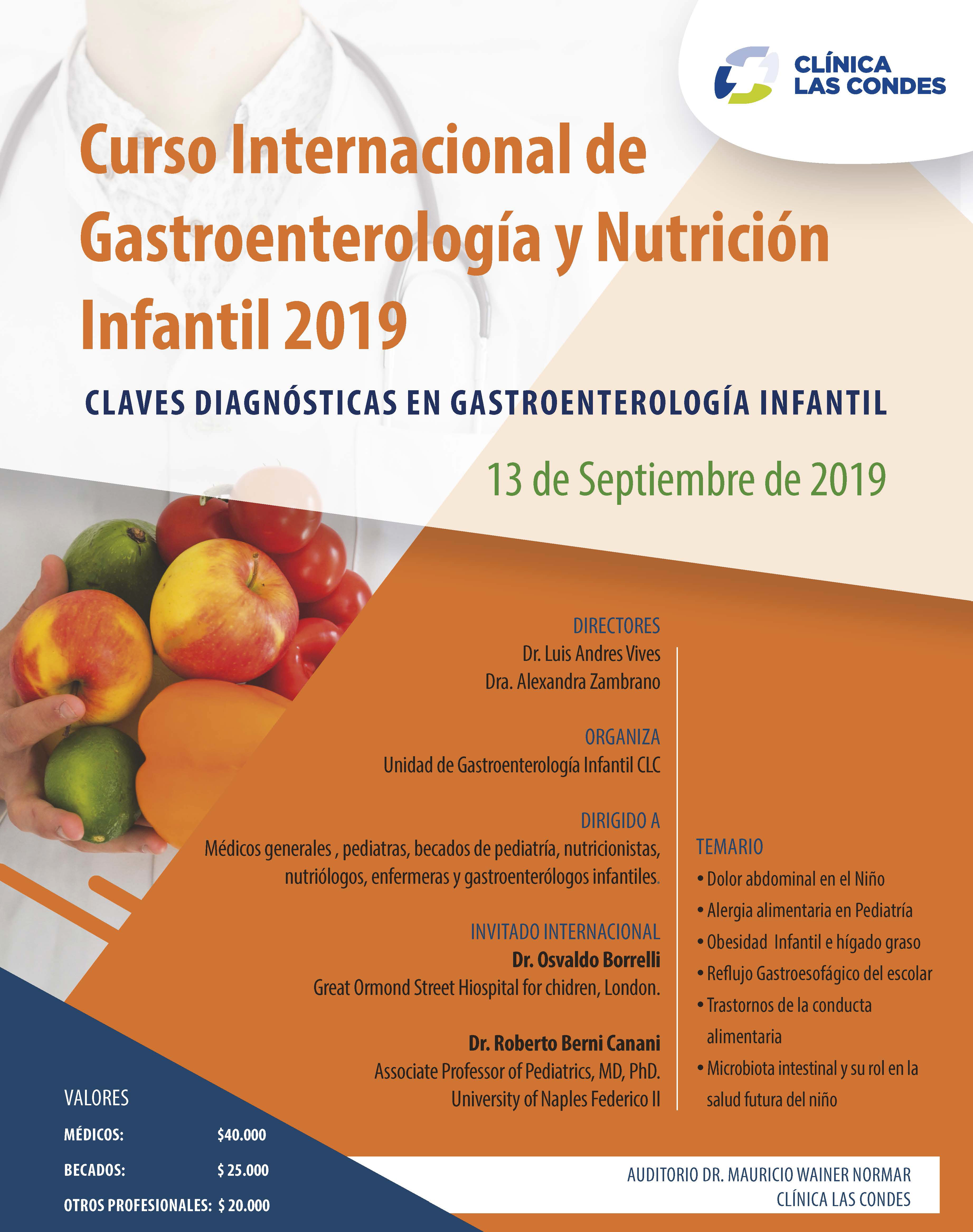 Curso internacional de gastroenterología y nutrición Infantil