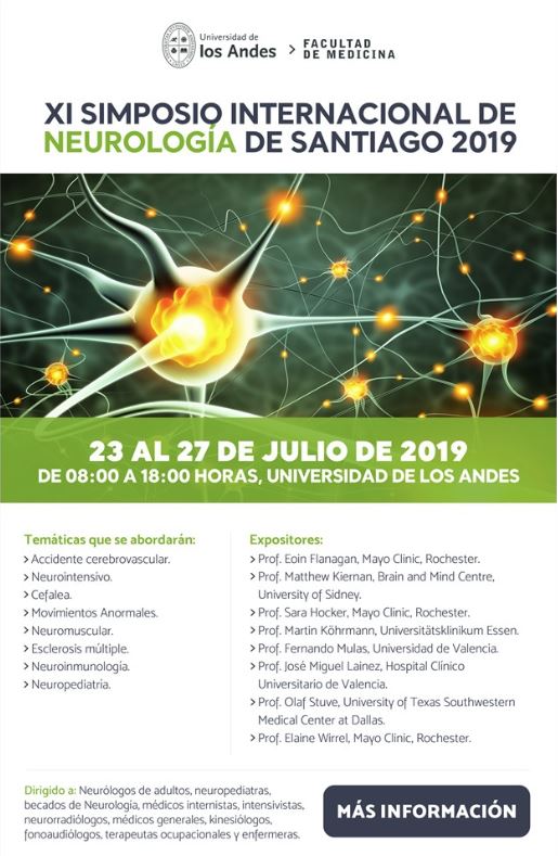 Simposio internacional de neurología de Santiago 2019