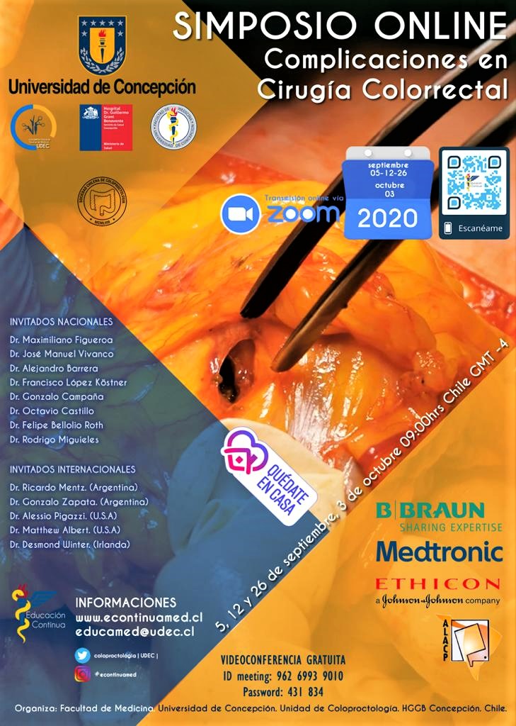 Simposio online complicaciones en cirugía colorrectal