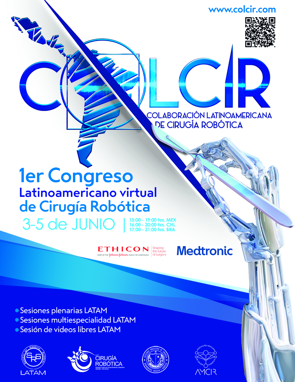 1er Congreso Latinoamericano virtual de cirugía robótica