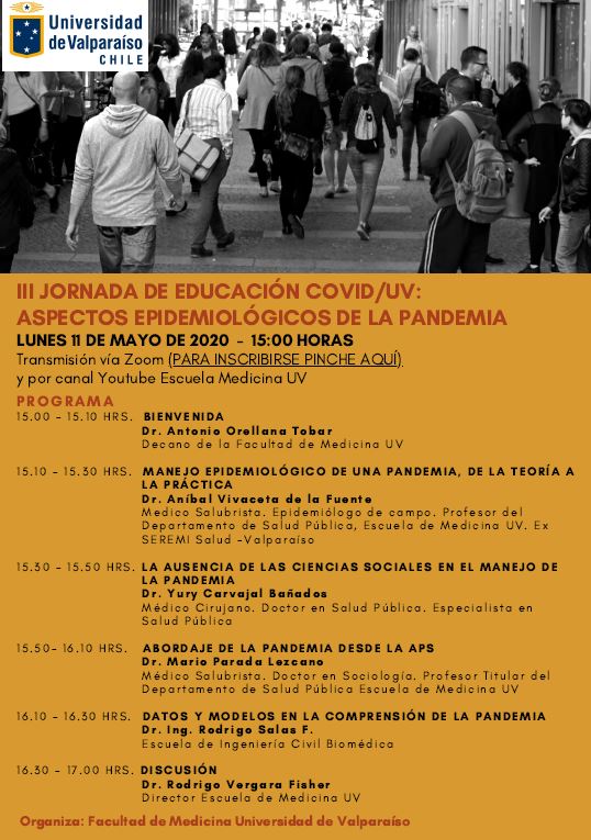 III Jornada de educación en COVID/UV