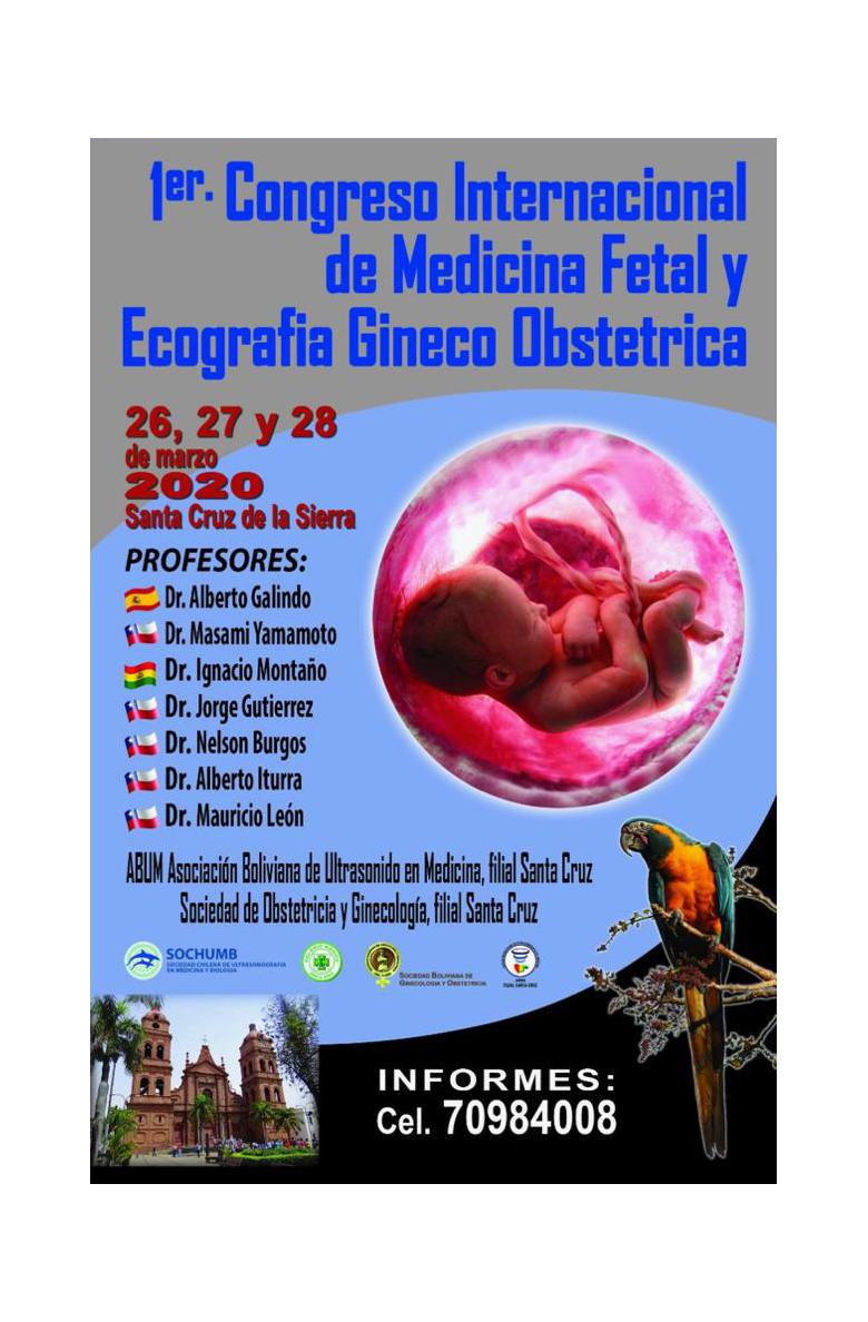1er Congreso internacional de medicina fetal y ecografía gineco obstétrica