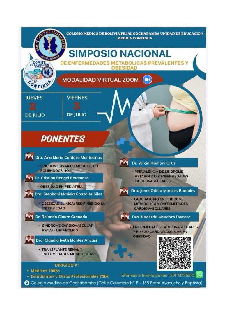 Simposio de enfermedades metabólicas y obesidad