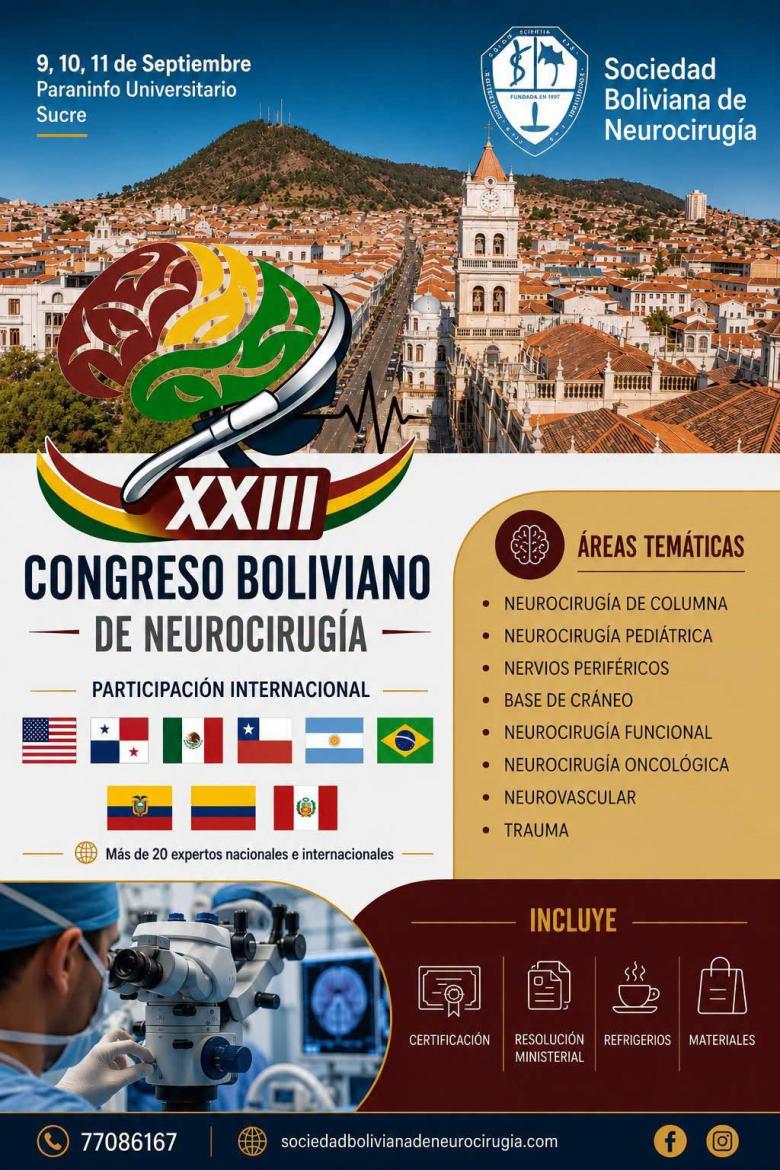  XXIII Congreso Boliviano de Neurocirugía