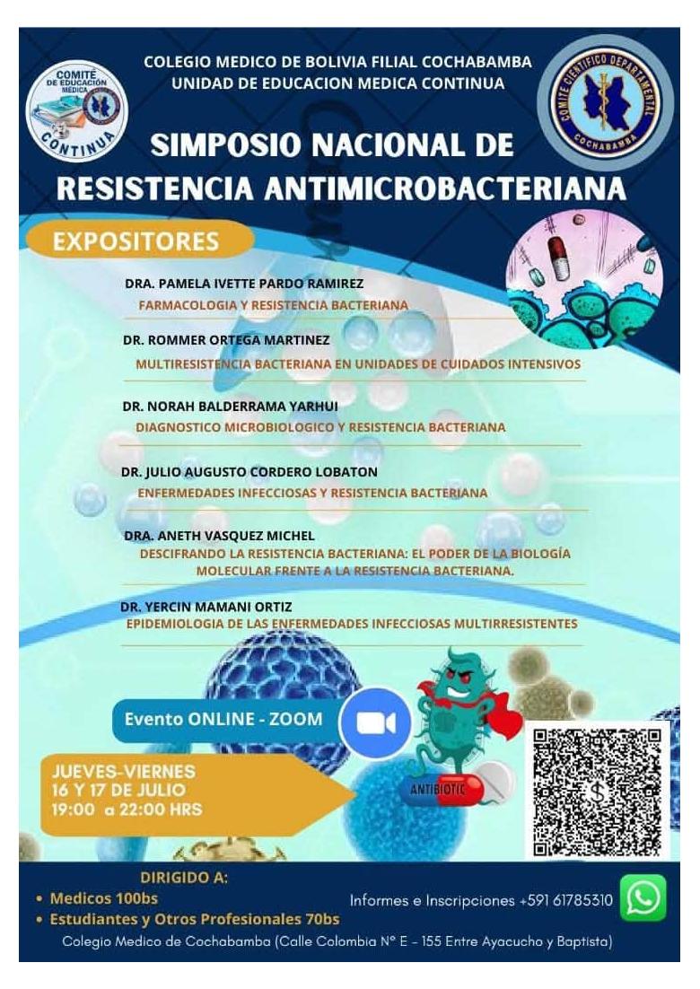 Simposio Nacional de Resistencia Antimicrobiana