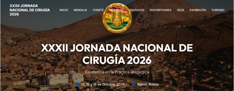 XXXII Jornada Nacional de Cirugía 2026