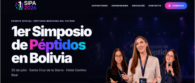 1er Simposio de Péptidos en Bolivia