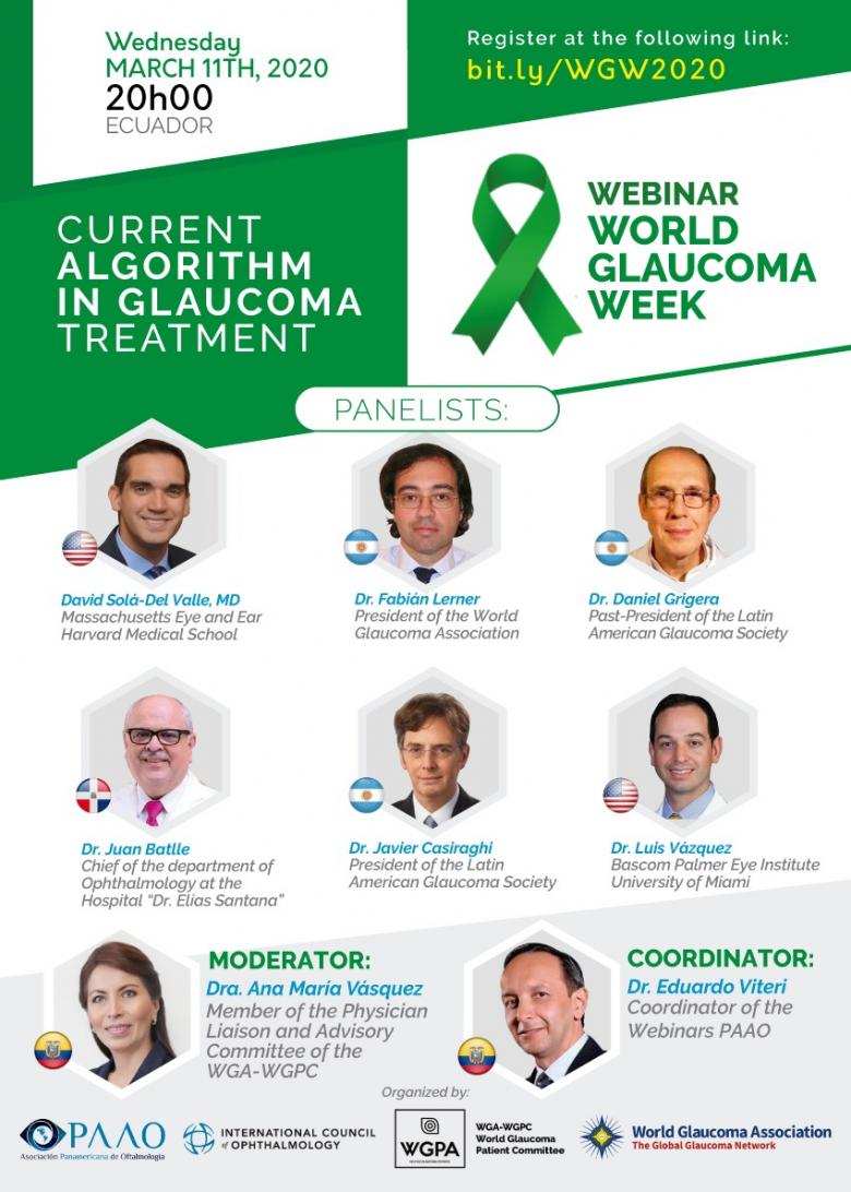 Webinar World Glaucoma Week 2020