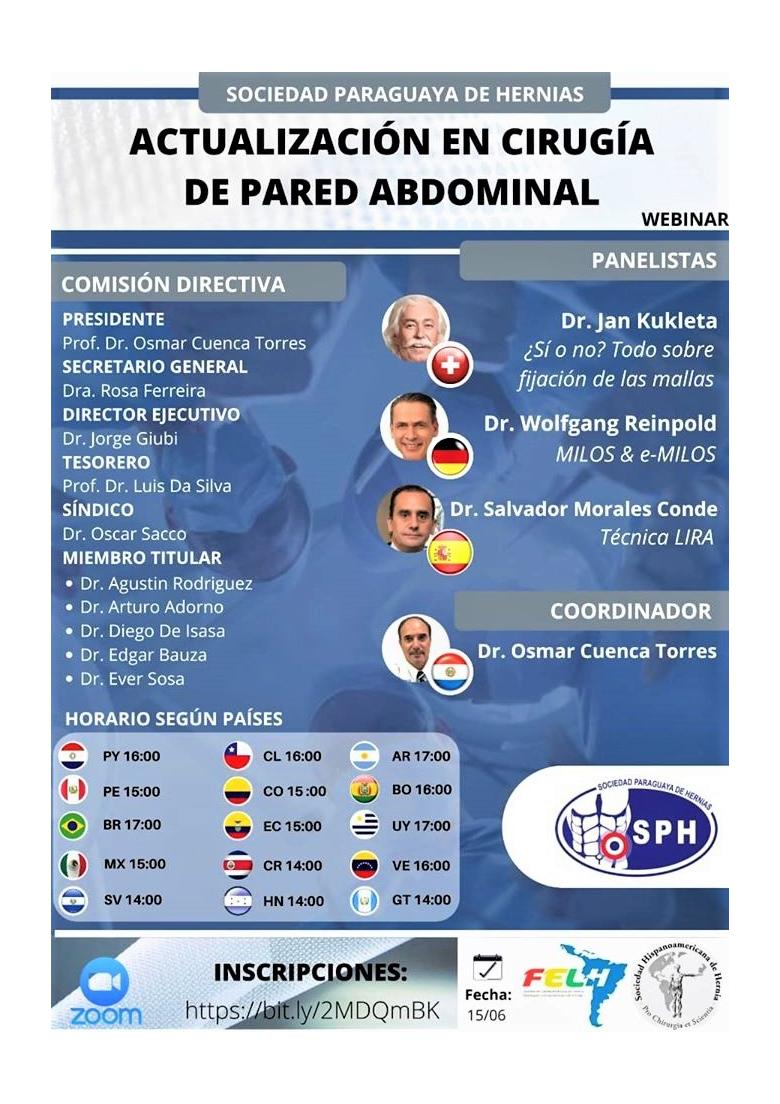 Actualización en cirugía de pared abdominal