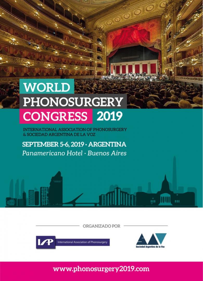 World phonosurgery congress 2019