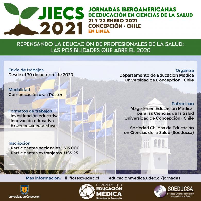 Jornadas iberoamericanas de educación en ciencias de la salud