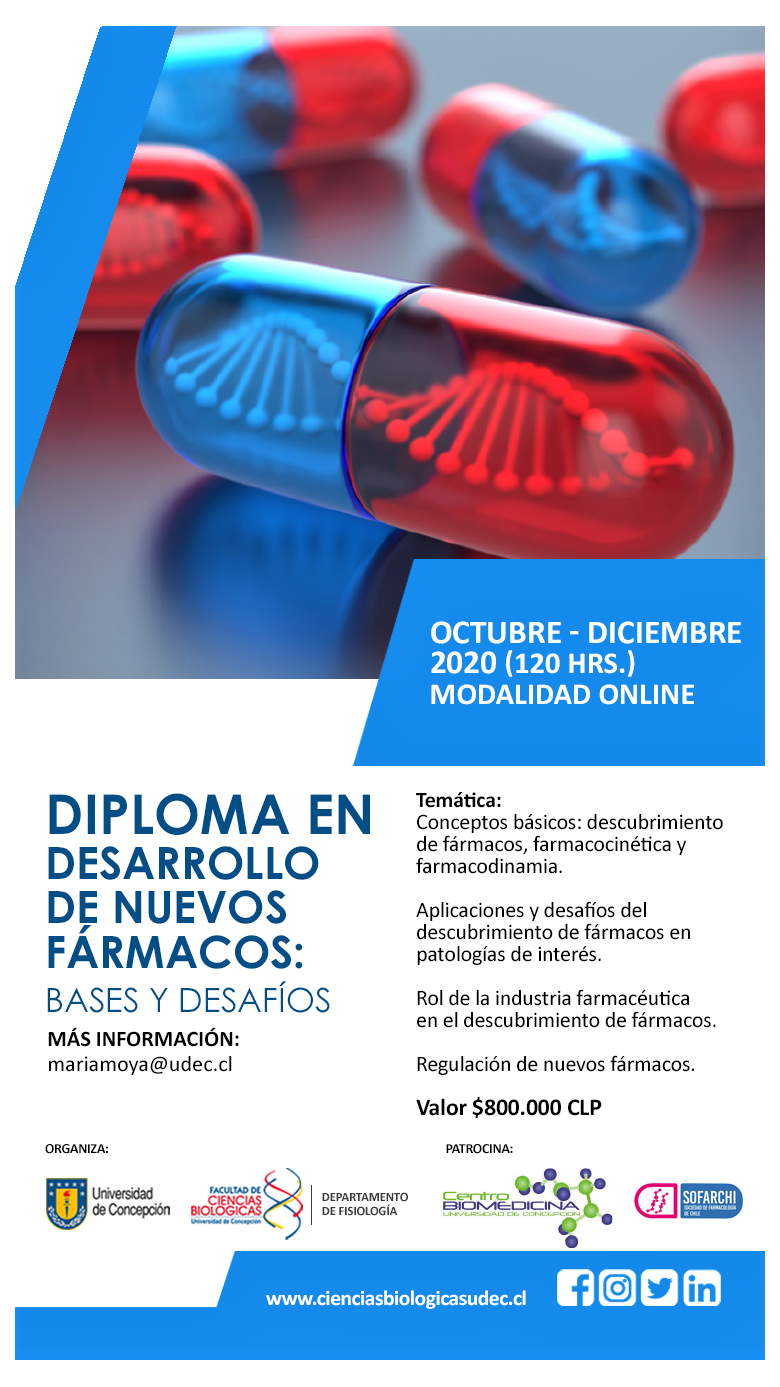 Diploma en desarrollo de nuevos fármacos: bases y desafíos