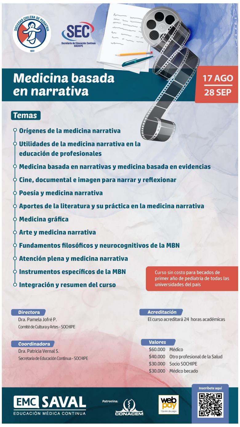 Curso de medicina basada en narrativa